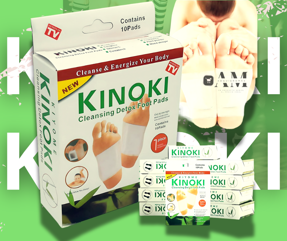 Promo 3 Packs Parche Kinoki 30 Unds